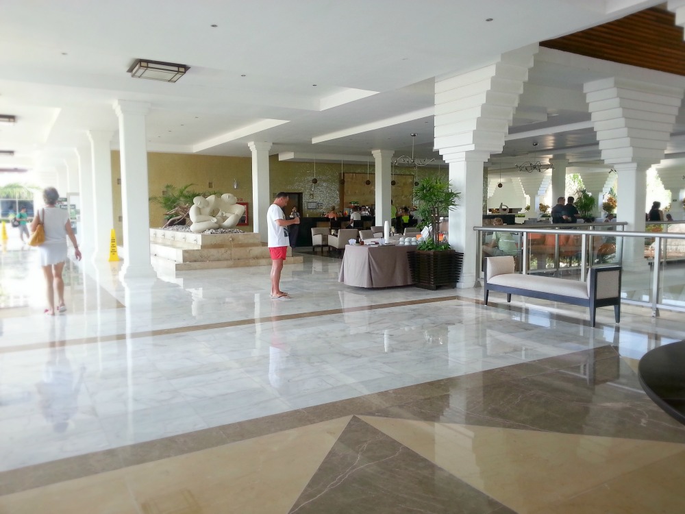 Lobby and Lobby Bar at the Grand Riviera Princess, Playa Del Carmen Mexico
