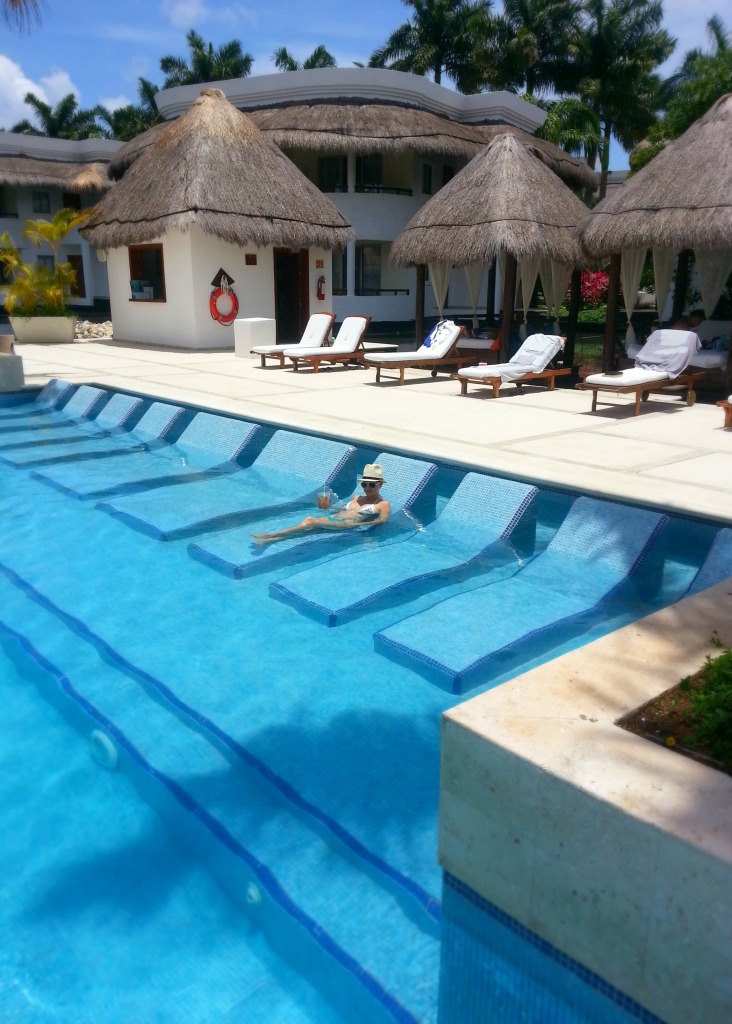 Laguna Villas private pool at the Grand Riviera Princess resort | Playa Del Carmen, Mexico