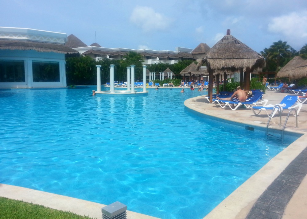 One of the many pools at the Grand Riviera Princess resort | Playa Del Carmen, Mexico